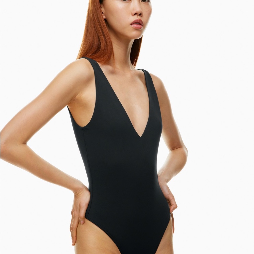 Contour Deep V-Neck Bodysuit